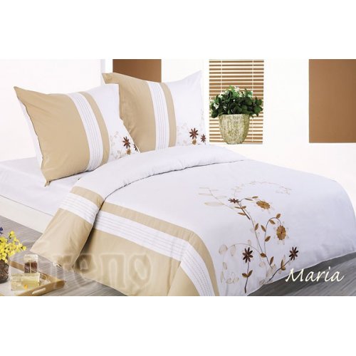 Vyšívané posteľné obliečky 200 x 220 cm - Maria 